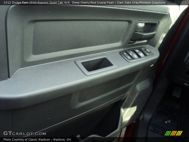 Deep Cherry Red Crystal Pearl / Dark Slate Gray/Medium Graystone 2012 Dodge Ram 1500 Express Quad Cab 4x4