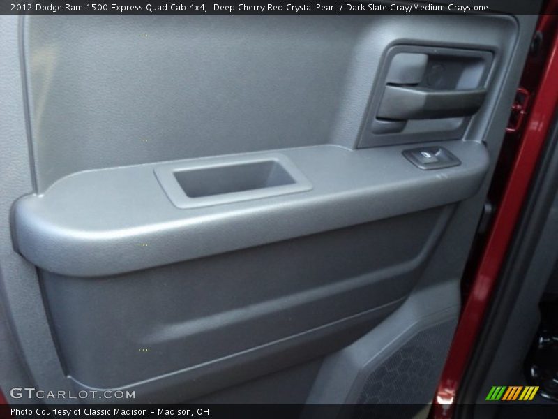 Deep Cherry Red Crystal Pearl / Dark Slate Gray/Medium Graystone 2012 Dodge Ram 1500 Express Quad Cab 4x4
