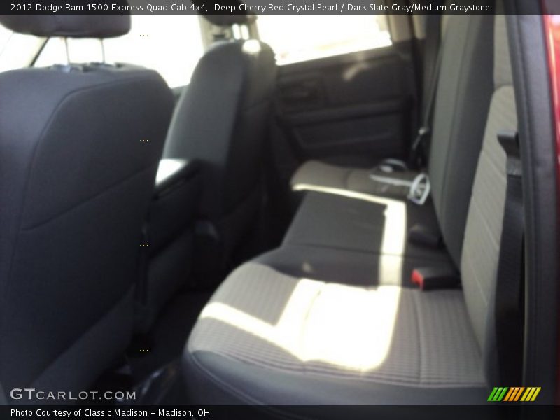 Deep Cherry Red Crystal Pearl / Dark Slate Gray/Medium Graystone 2012 Dodge Ram 1500 Express Quad Cab 4x4