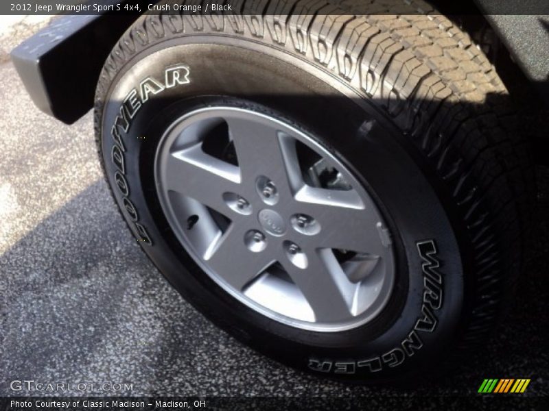 Crush Orange / Black 2012 Jeep Wrangler Sport S 4x4