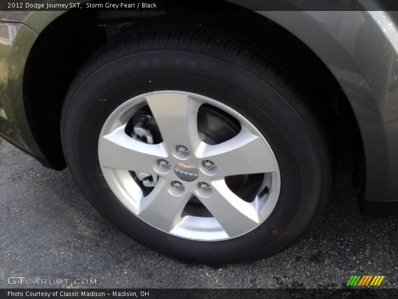 Storm Grey Pearl / Black 2012 Dodge Journey SXT