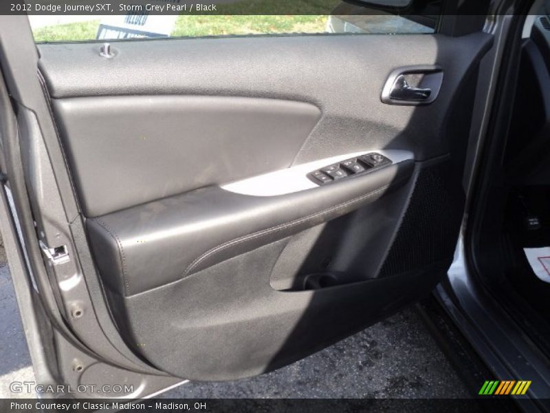 Storm Grey Pearl / Black 2012 Dodge Journey SXT