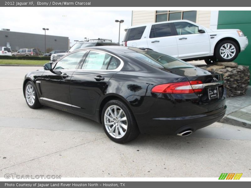 Ebony / Dove/Warm Charcoal 2012 Jaguar XF