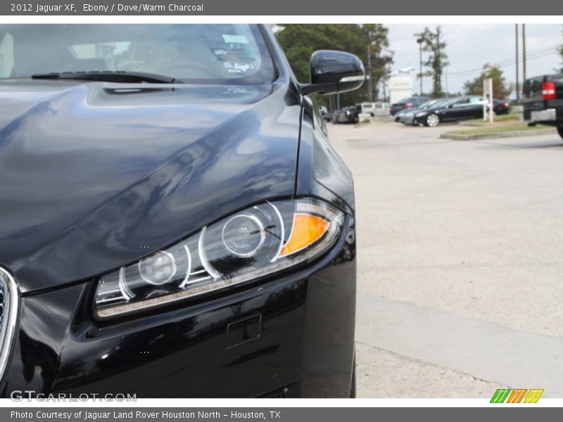 Ebony / Dove/Warm Charcoal 2012 Jaguar XF