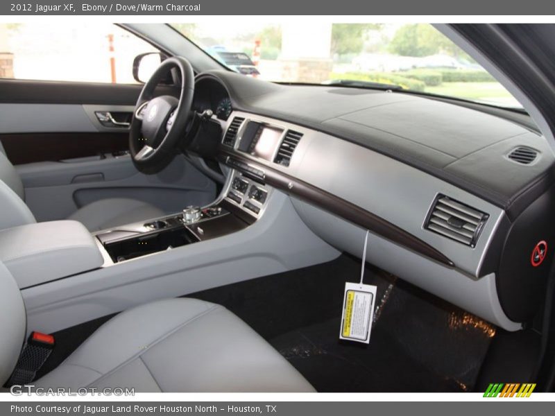 Ebony / Dove/Warm Charcoal 2012 Jaguar XF