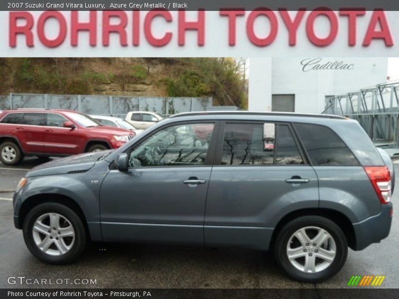 Azure Grey Metallic / Black 2007 Suzuki Grand Vitara Luxury