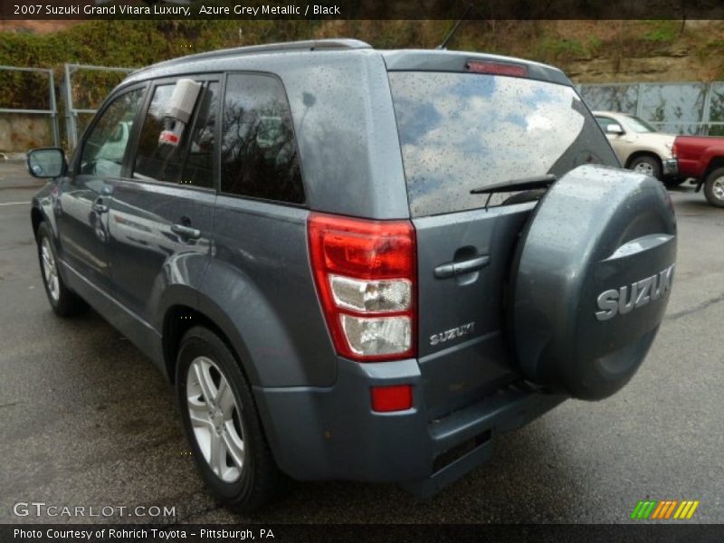 Azure Grey Metallic / Black 2007 Suzuki Grand Vitara Luxury
