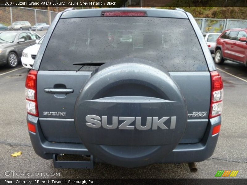 Azure Grey Metallic / Black 2007 Suzuki Grand Vitara Luxury
