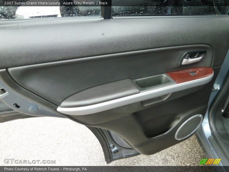 Azure Grey Metallic / Black 2007 Suzuki Grand Vitara Luxury