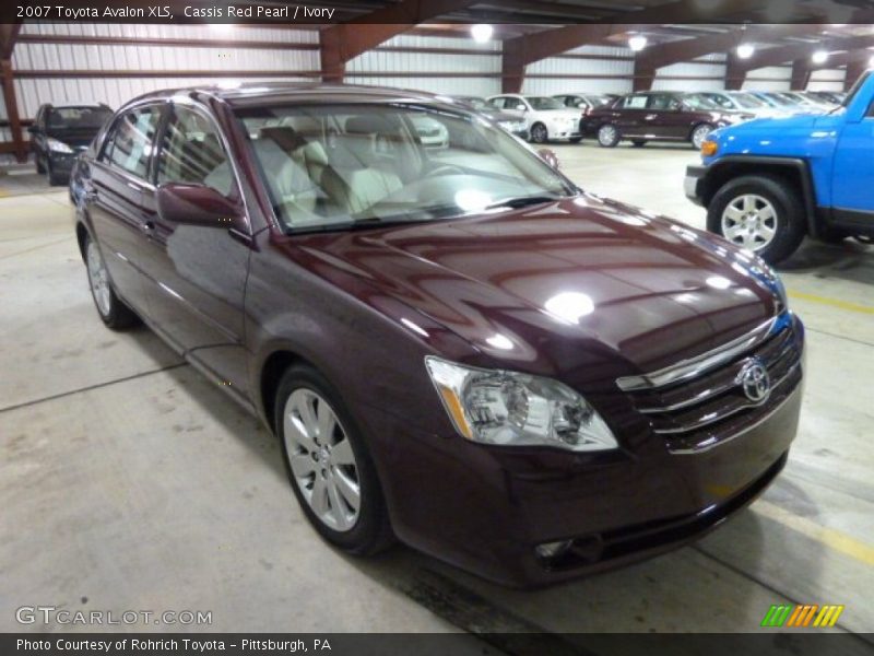 Cassis Red Pearl / Ivory 2007 Toyota Avalon XLS
