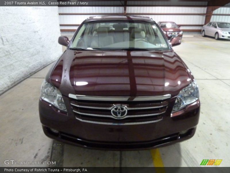 Cassis Red Pearl / Ivory 2007 Toyota Avalon XLS