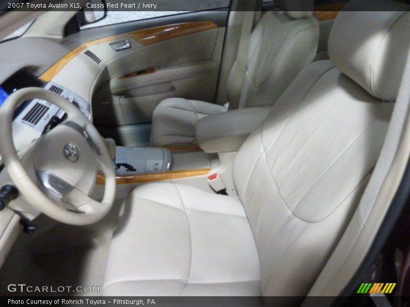 Cassis Red Pearl / Ivory 2007 Toyota Avalon XLS