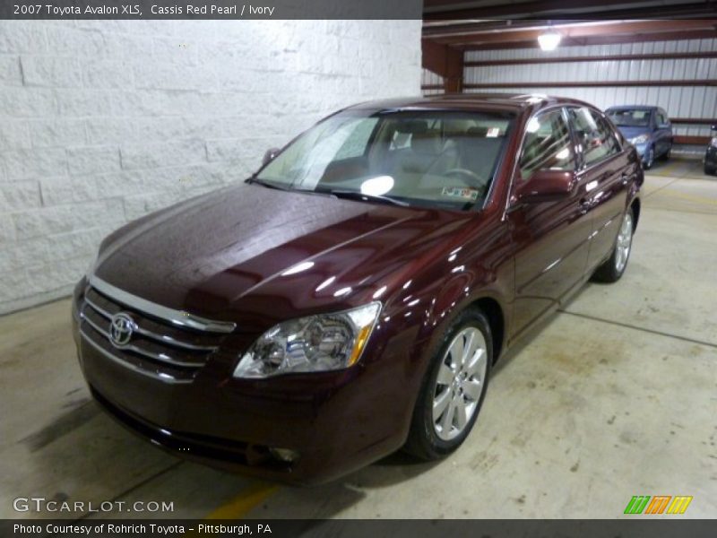 Cassis Red Pearl / Ivory 2007 Toyota Avalon XLS