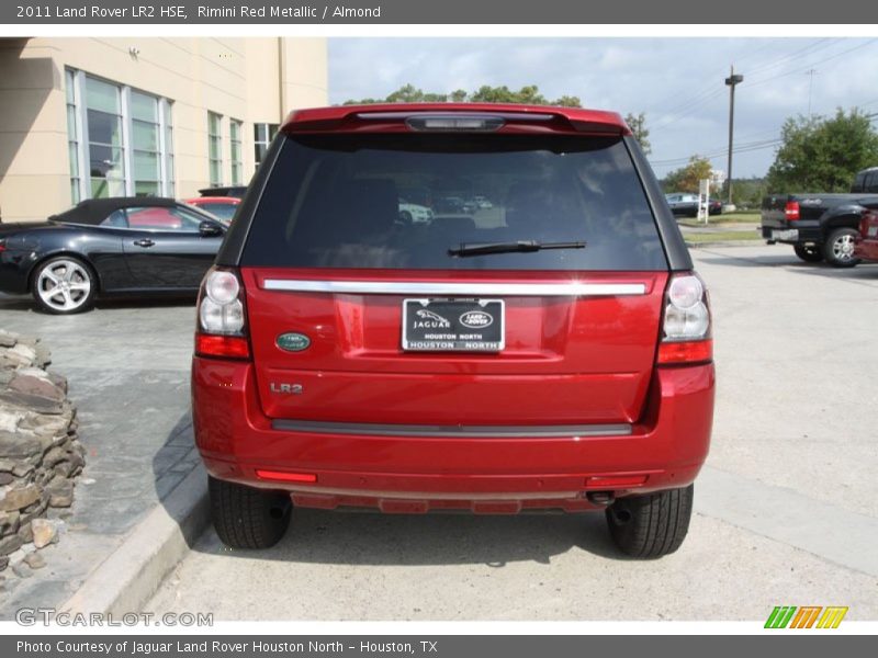 Rimini Red Metallic / Almond 2011 Land Rover LR2 HSE