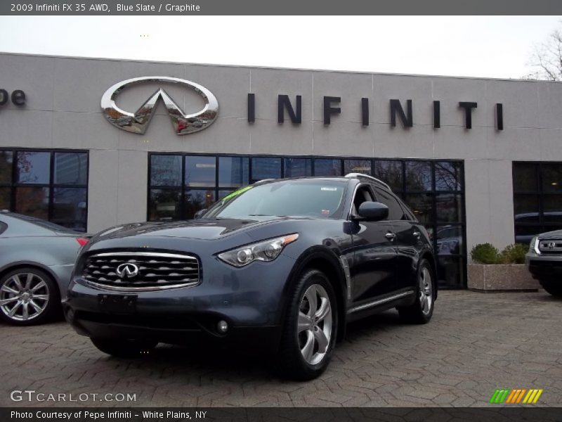 Blue Slate / Graphite 2009 Infiniti FX 35 AWD