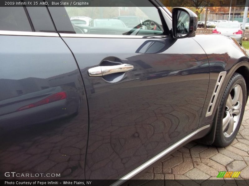 Blue Slate / Graphite 2009 Infiniti FX 35 AWD