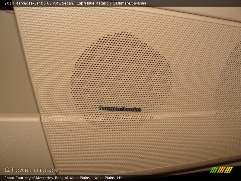 Harman Kardon Audio - 2010 Mercedes-Benz S 63 AMG Sedan