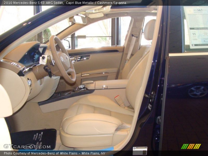  2010 S 63 AMG Sedan Cashmere/Savanna Interior