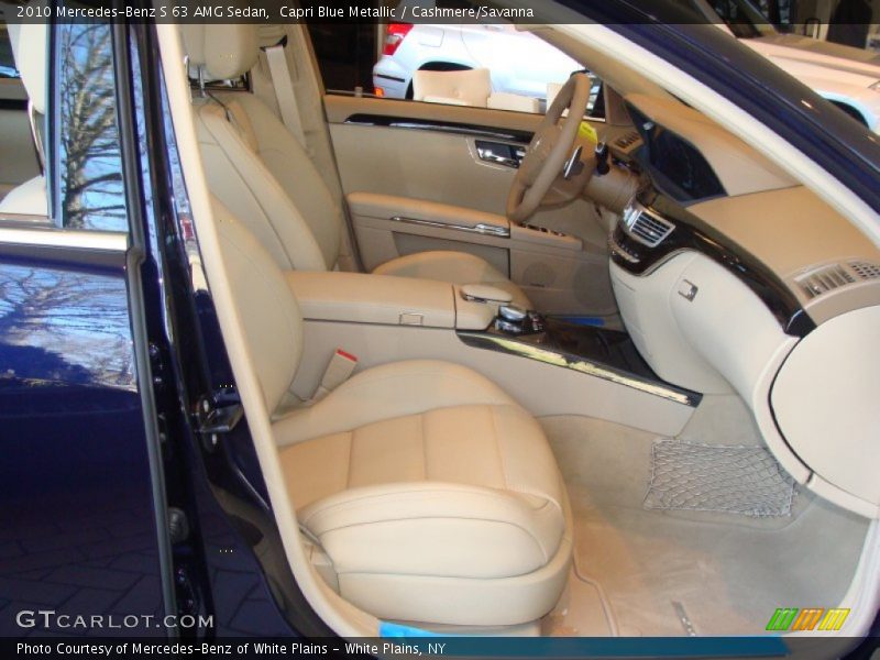  2010 S 63 AMG Sedan Cashmere/Savanna Interior