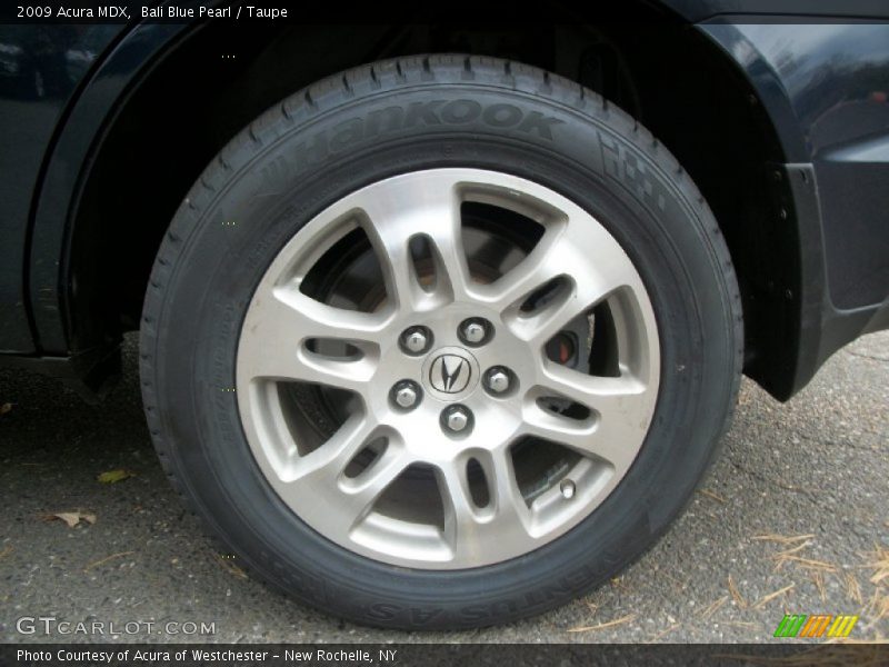 Bali Blue Pearl / Taupe 2009 Acura MDX