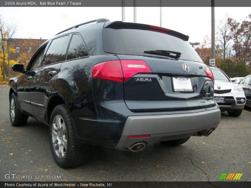 Bali Blue Pearl / Taupe 2009 Acura MDX