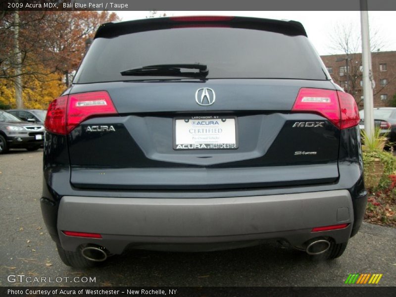 Bali Blue Pearl / Taupe 2009 Acura MDX