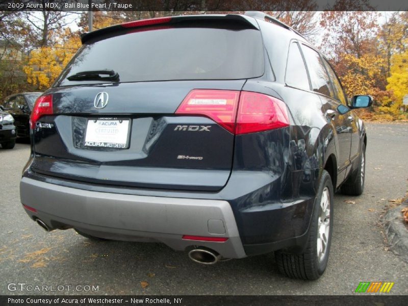 Bali Blue Pearl / Taupe 2009 Acura MDX