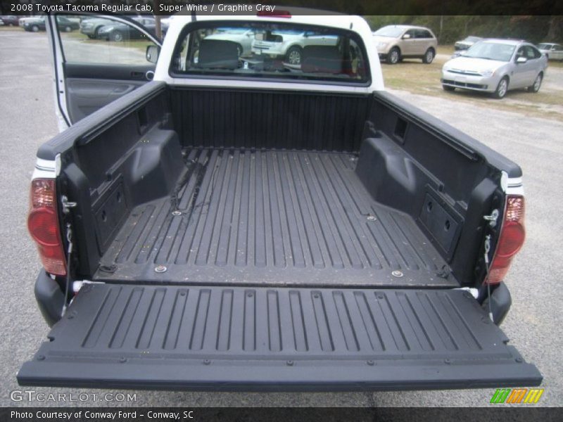 Super White / Graphite Gray 2008 Toyota Tacoma Regular Cab