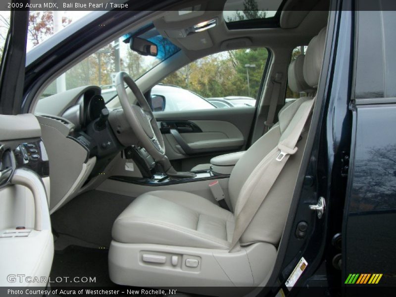 Bali Blue Pearl / Taupe 2009 Acura MDX