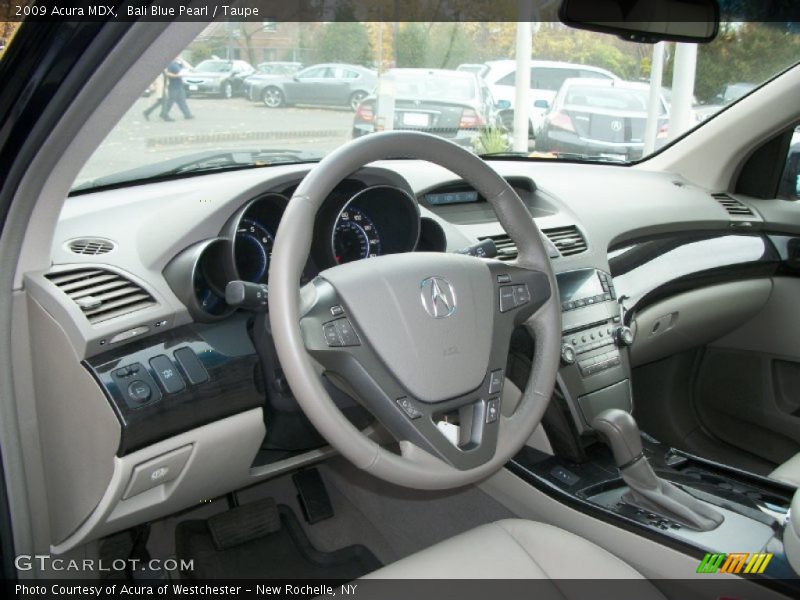 Bali Blue Pearl / Taupe 2009 Acura MDX
