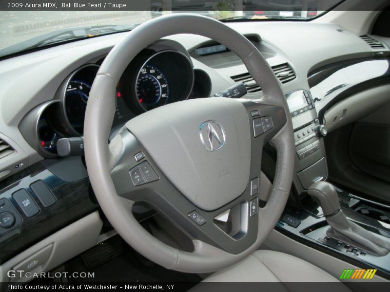 Bali Blue Pearl / Taupe 2009 Acura MDX