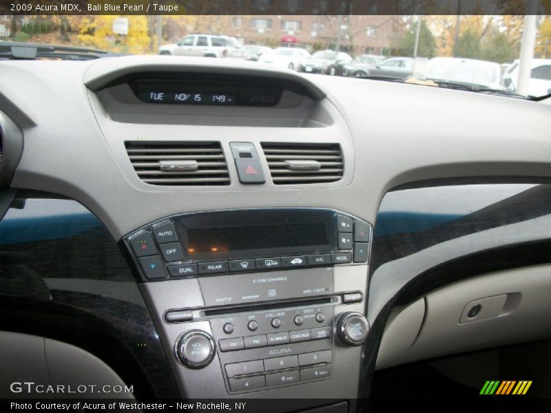 Bali Blue Pearl / Taupe 2009 Acura MDX
