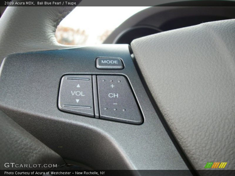 Bali Blue Pearl / Taupe 2009 Acura MDX