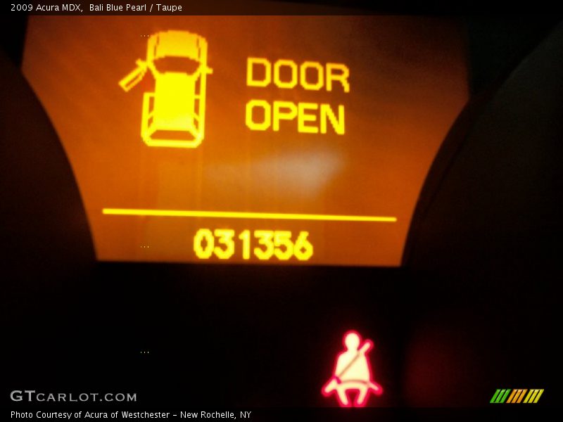 Bali Blue Pearl / Taupe 2009 Acura MDX