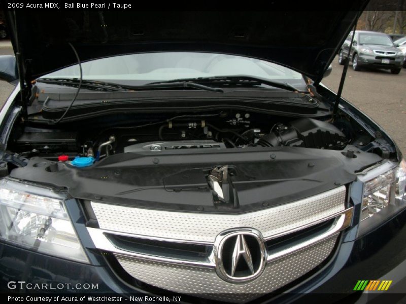 Bali Blue Pearl / Taupe 2009 Acura MDX