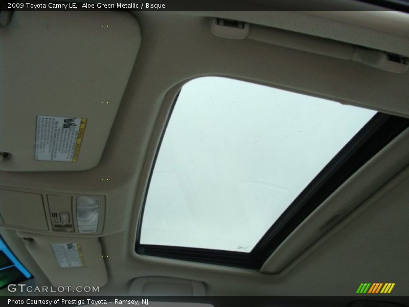 Aloe Green Metallic / Bisque 2009 Toyota Camry LE