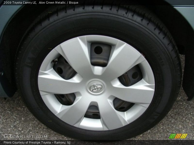 Aloe Green Metallic / Bisque 2009 Toyota Camry LE