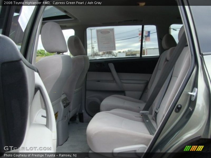 Cypress Green Pearl / Ash Gray 2008 Toyota Highlander 4WD