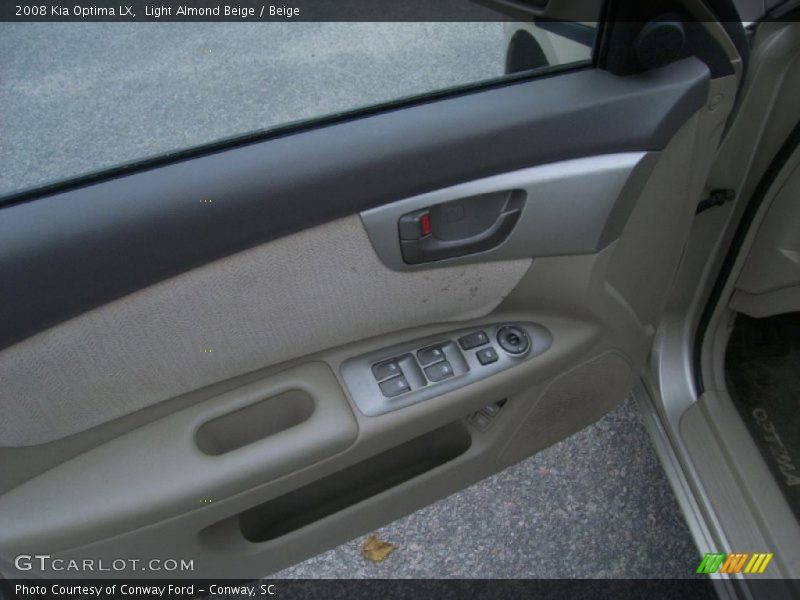 Light Almond Beige / Beige 2008 Kia Optima LX