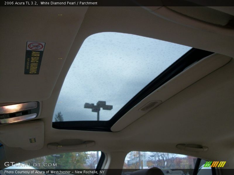 White Diamond Pearl / Parchment 2006 Acura TL 3.2