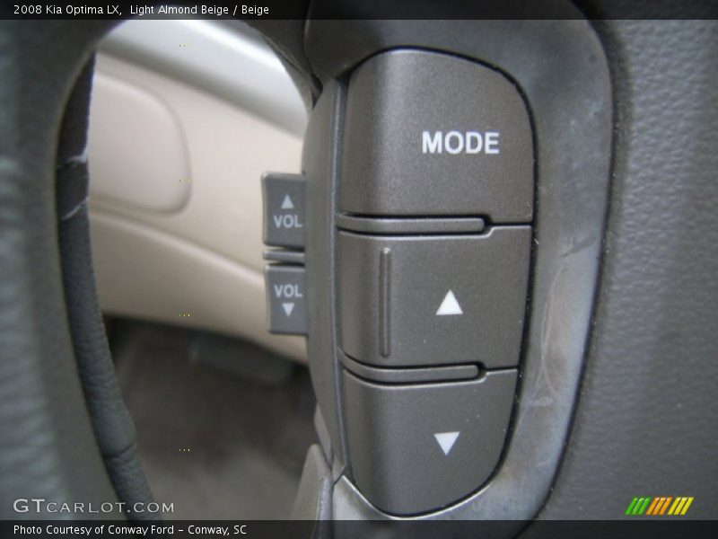 Light Almond Beige / Beige 2008 Kia Optima LX