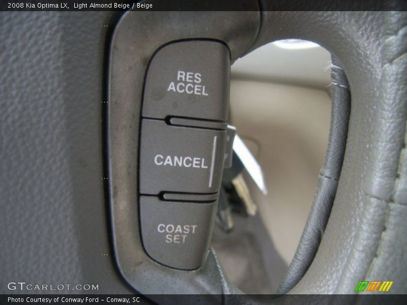 Light Almond Beige / Beige 2008 Kia Optima LX