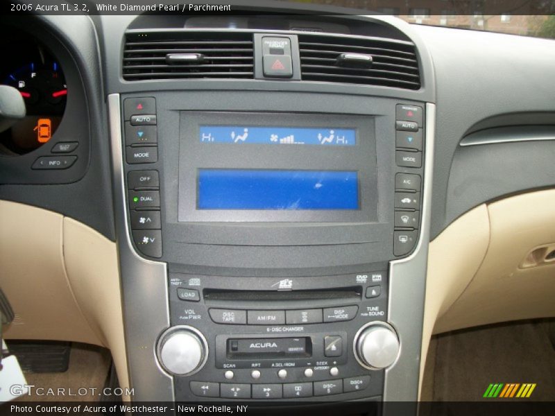 White Diamond Pearl / Parchment 2006 Acura TL 3.2