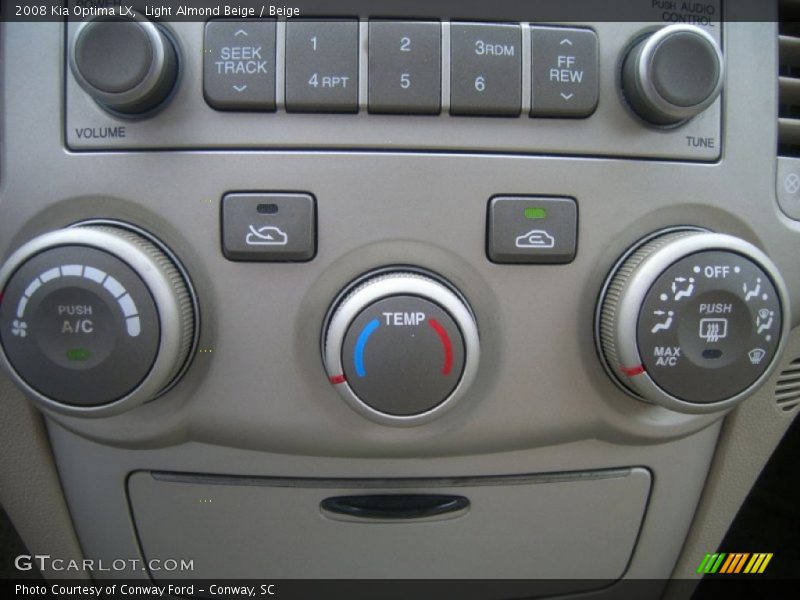 Light Almond Beige / Beige 2008 Kia Optima LX