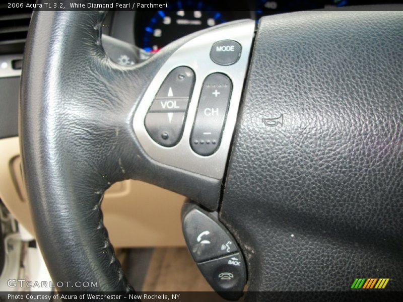 White Diamond Pearl / Parchment 2006 Acura TL 3.2