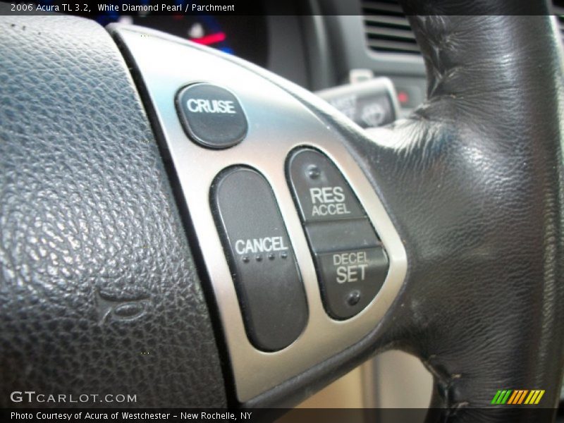 White Diamond Pearl / Parchment 2006 Acura TL 3.2