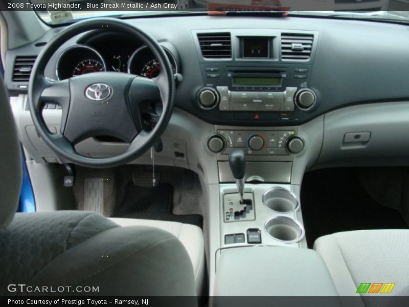 Blue Streak Metallic / Ash Gray 2008 Toyota Highlander