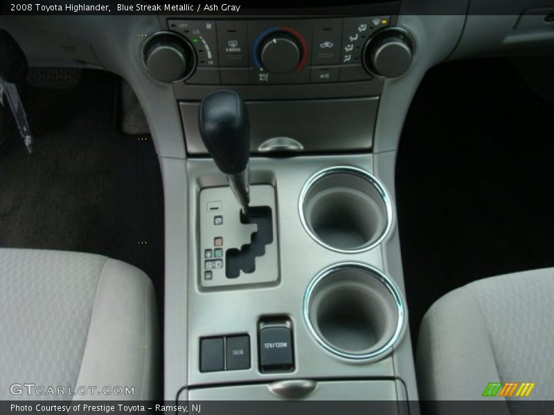 Blue Streak Metallic / Ash Gray 2008 Toyota Highlander