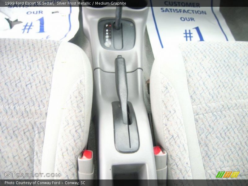 Silver Frost Metallic / Medium Graphite 1999 Ford Escort SE Sedan