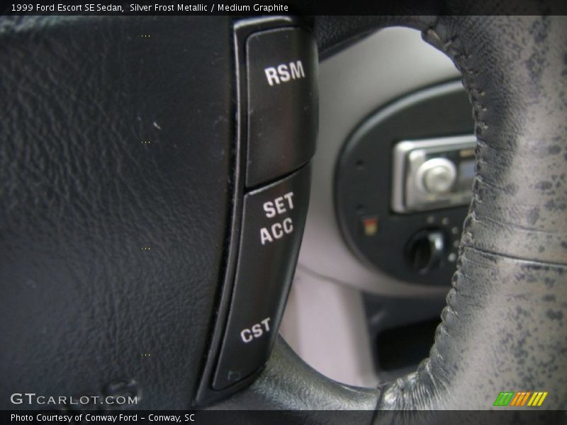 Silver Frost Metallic / Medium Graphite 1999 Ford Escort SE Sedan